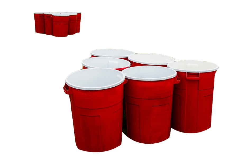 Giant Beer Pong XXL - Red