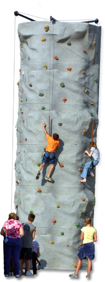 Climb-n-Dangle Rock Wall - TEXAS ENTERTAINMENT